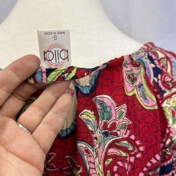 Vibrant Bila Patchwork & Floral Dress - Size Small - Picture 7 of 11